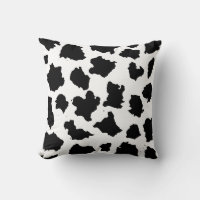 Cow Skin Black and White Pattern