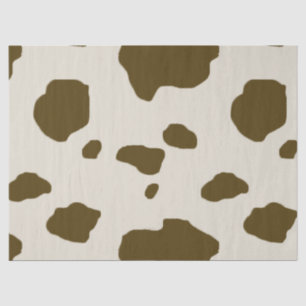 COW SKIN brown Tissue Paper