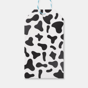 Cow Skin Texture Gift Tags