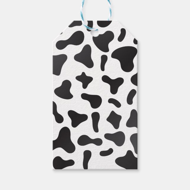 Cow Skin Texture Gift Tags (Front)