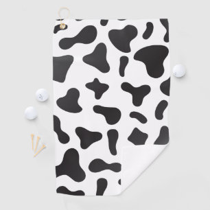 Cow Skin Texture Pattern Golf Towel