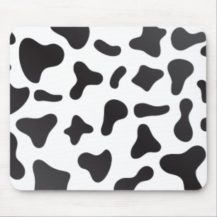 Cow Skin Texture Pattern Mouse Pad