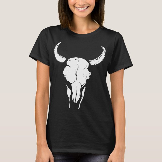 Cow Skull T-Shirt (Front)