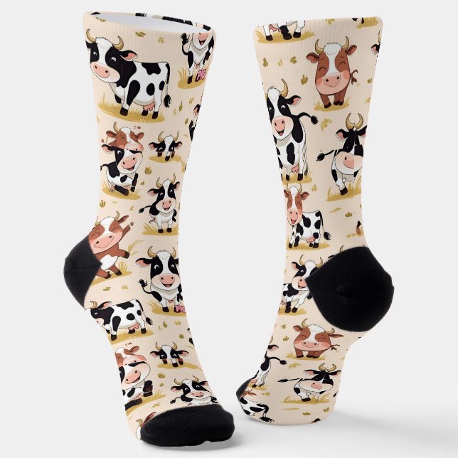 Cow socks (Angled)