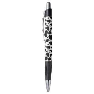 Cow Spots Pattern Black and White Animal Print