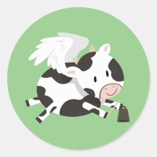 Cow Sticker