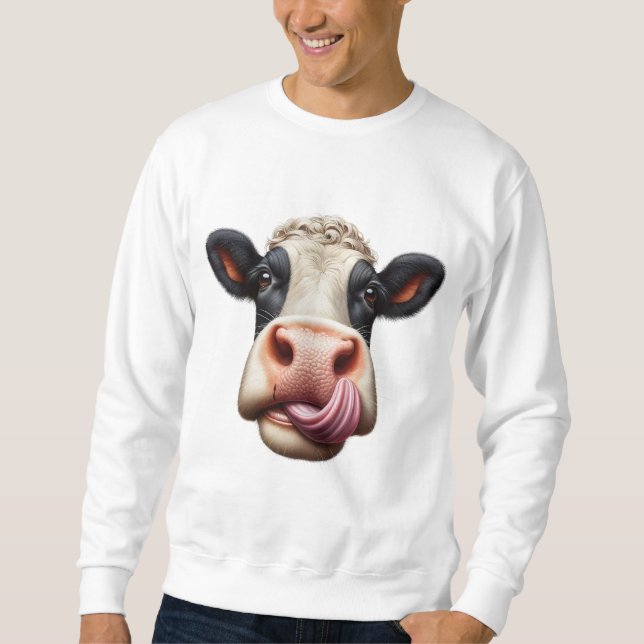 Cow. Sweatshirt (Front)