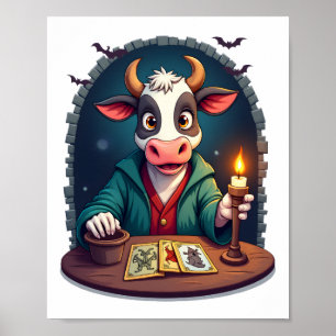 Cow Tarot of Terror Poster