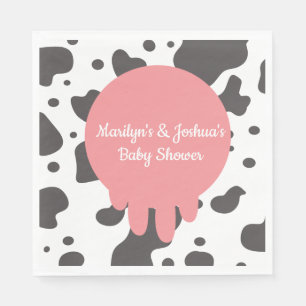 Cow Teats Baby Shower Farm Napkins