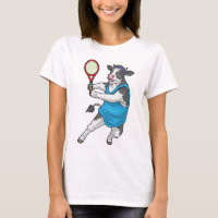 Cow Tennis Tennis racket Sports
