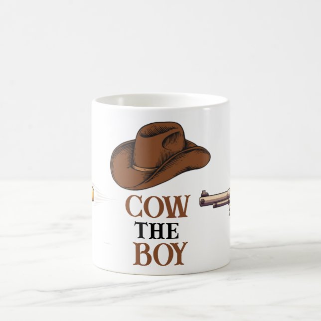 Cow the boy mug (Center)
