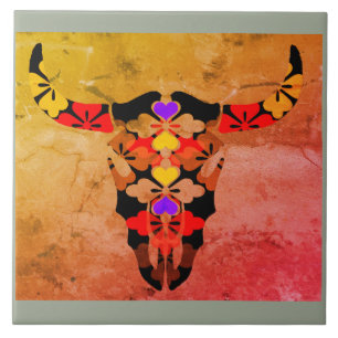 cow tile