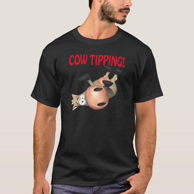 Cow Tipping T-Shirt (Front)