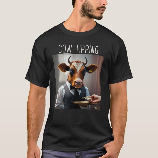 Cow Tipping T-Shirt (Front)