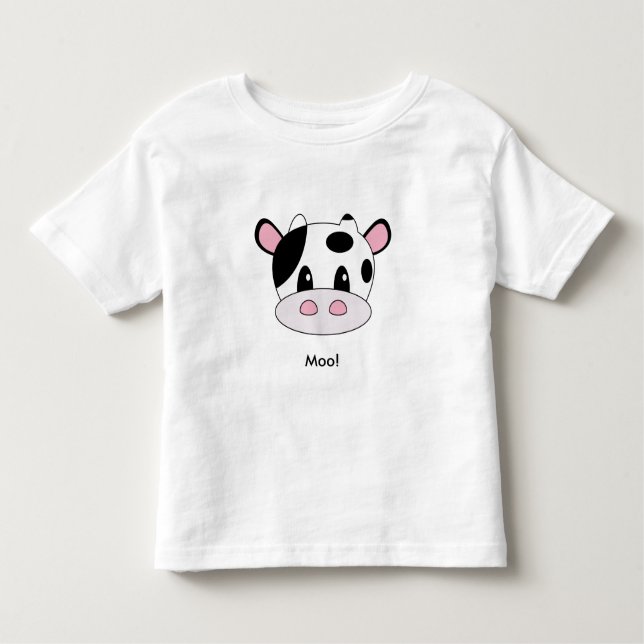 Cow toddler shirt (Front)