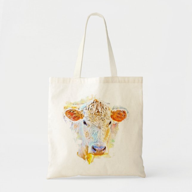 Cow Tote Bag (Front)