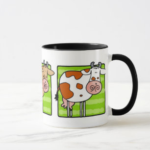 cow trio mug