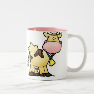 COW Two-Tone COFFEE MUG