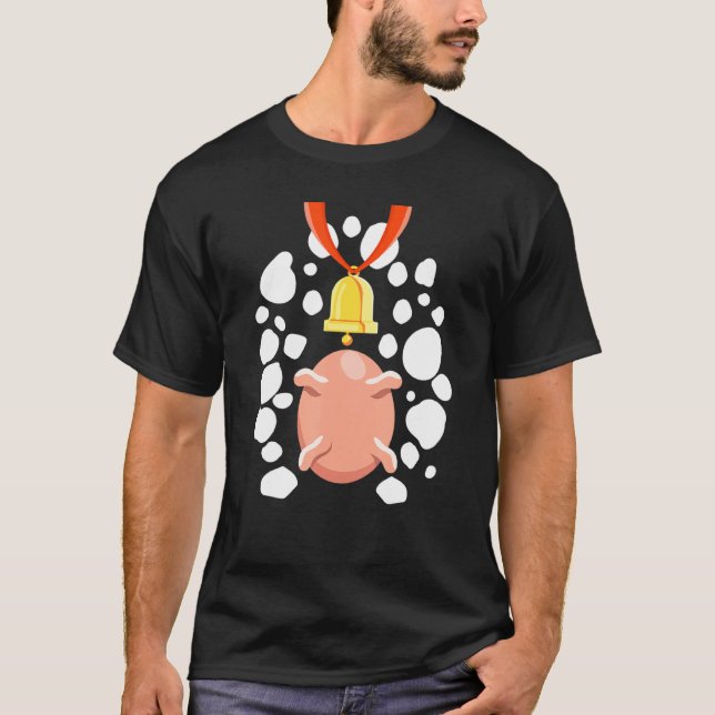 Cow Utter Print Pattern Halloween Cattle Easy Cost T-Shirt (Front)
