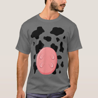 Cow Utters Costume Funny Cute Halloween 1322 T-Shirt