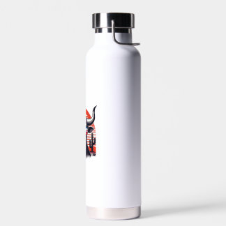 Cow wearing Texas Sunglasses  Water Bottle