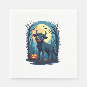 Cow Werewolf Transformation Napkin