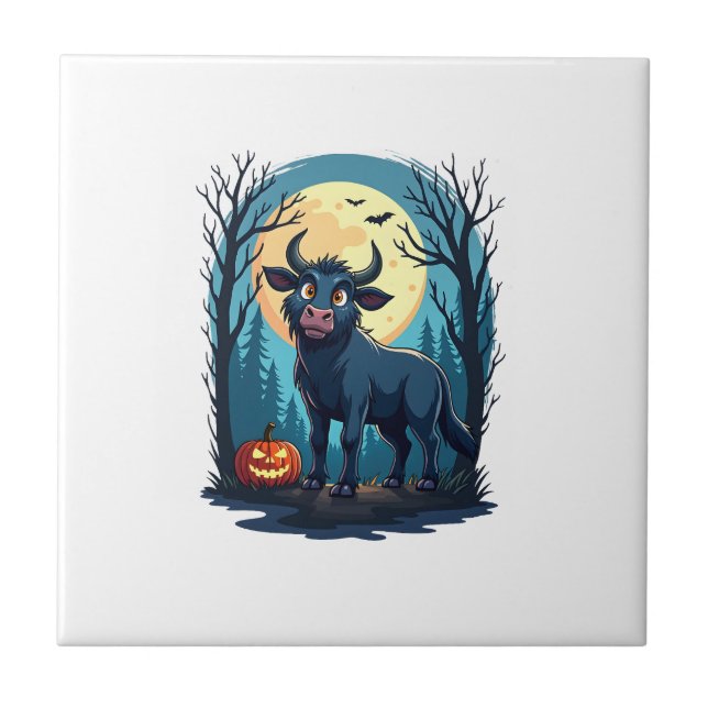 Cow Werewolf Transformation Tile (Front)