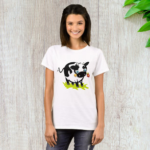 Cow With A Flower T-Shirt