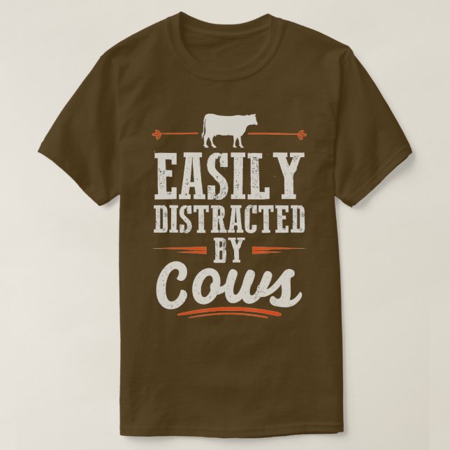 Cow  Women Cow Lover Cow  Farmer Rancher  T-Shirt (Design Front)