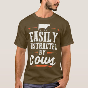 Cow Women Cow Lover Cow Farmer Rancher T-Shirt
