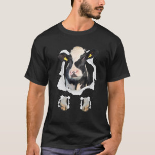 Cow World Farm Animal Mens Womens T-Shirt