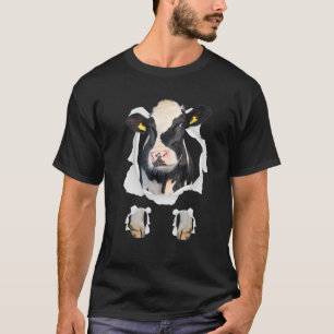 Cow World Farm Animal Mens Womens T-Shirt