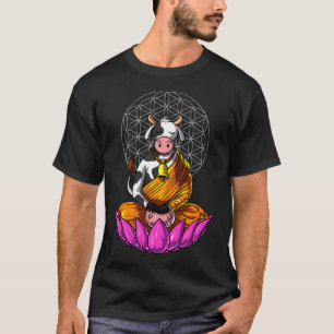 Cow Zen Meditation T-Shirt