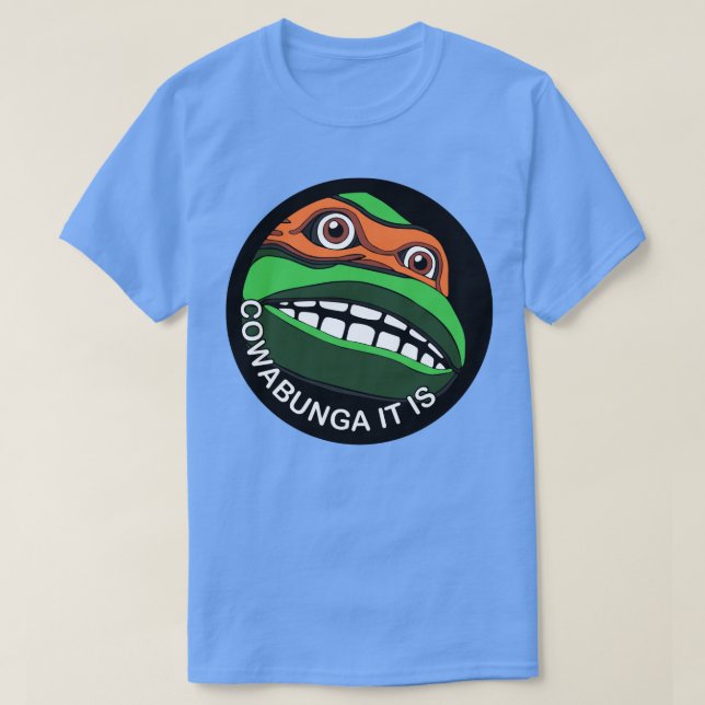 Cowabunga It Is T-Shirt (Design Front)