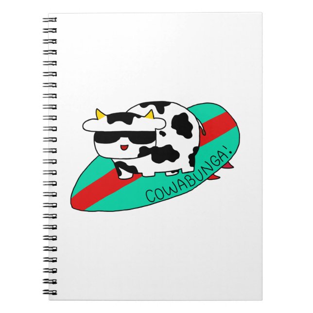 Cowabunga Notebook (Front)