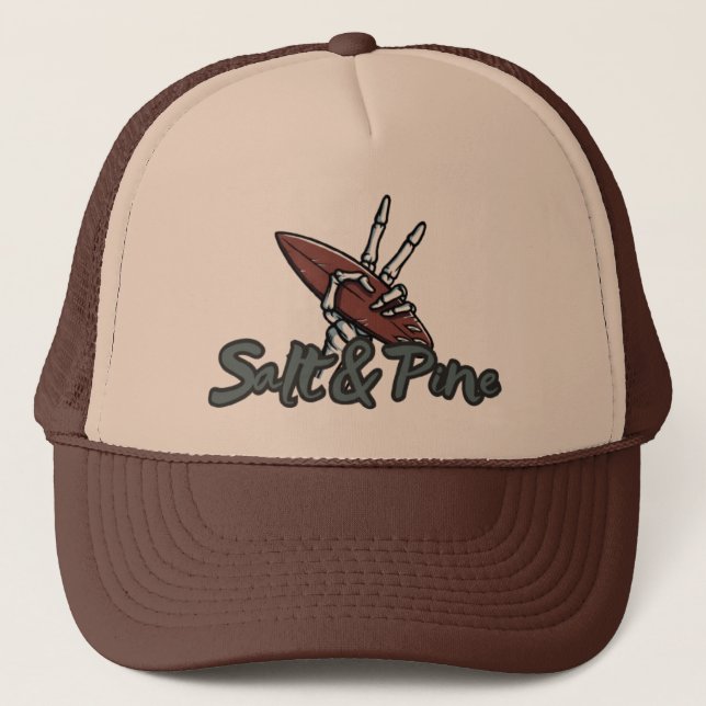 Cowabunga Time Trucker Hat (Front)