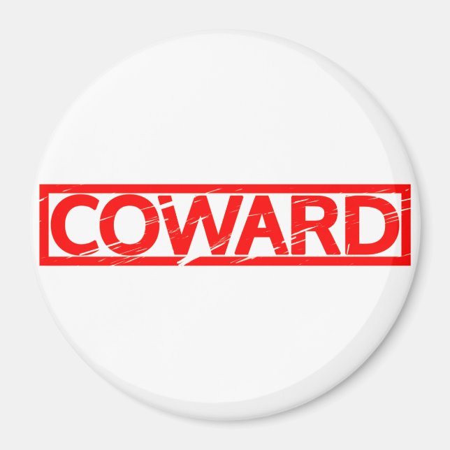 Coward Stamp Magnet (Front)