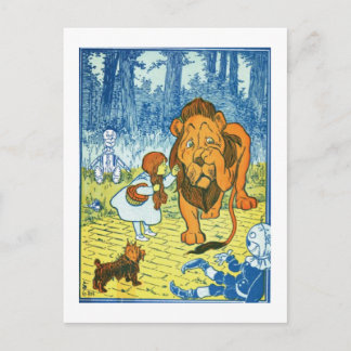 Cowardly Lion Postcard