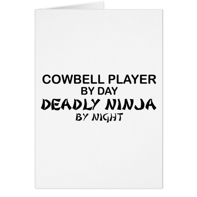 Cowbell Deadly Ninja by Night (Front)