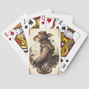 cowboy 7 Playing Cards 