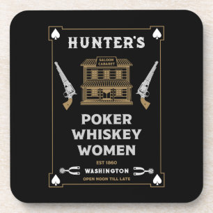 Cowboy American Frontier Saloon Coaster