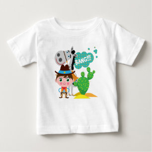 Cowboy and Horse Baby T-Shirt