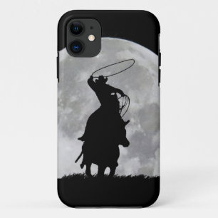 Cowboy and Horse Rodeo Roping Case-Mate iPhone Case