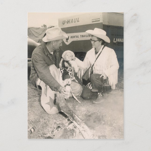 COWBOY BABY #48 POSTCARD (Front)