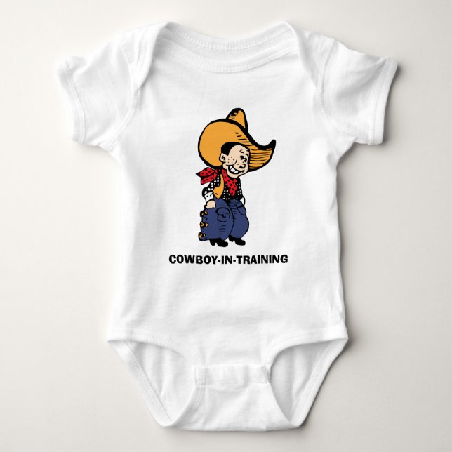 Cowboy Baby Bodysuit (Front)