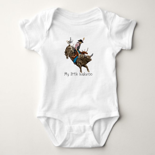 Cowboy Baby Bodysuit (Front)