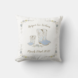Cowboy Baby Shower Cushion