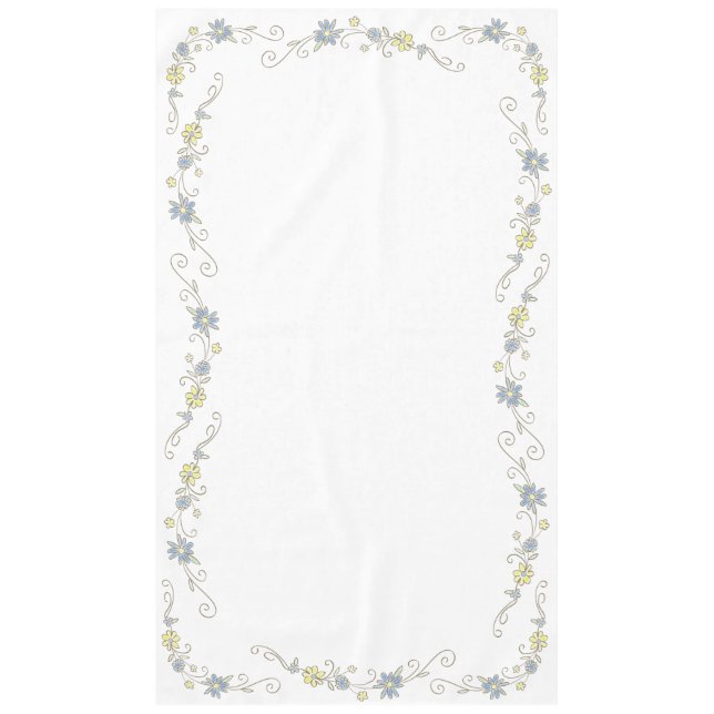 Cowboy Baby Shower Tablecloth (Front)