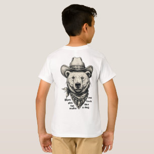 Cowboy Bear: Does This Hat Make Me Look Dog? T-Shirt