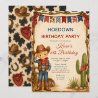 Cowboy Birthday Hoedown Party